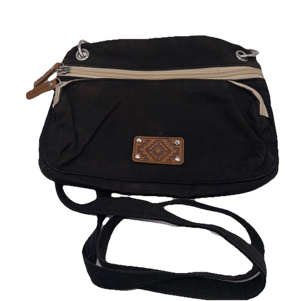 Avon Purse Shoulder Bag - Black 9” x 7”